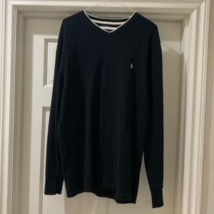 Polo Ralph Lauren V-Neck Sweatshirt Size Large
